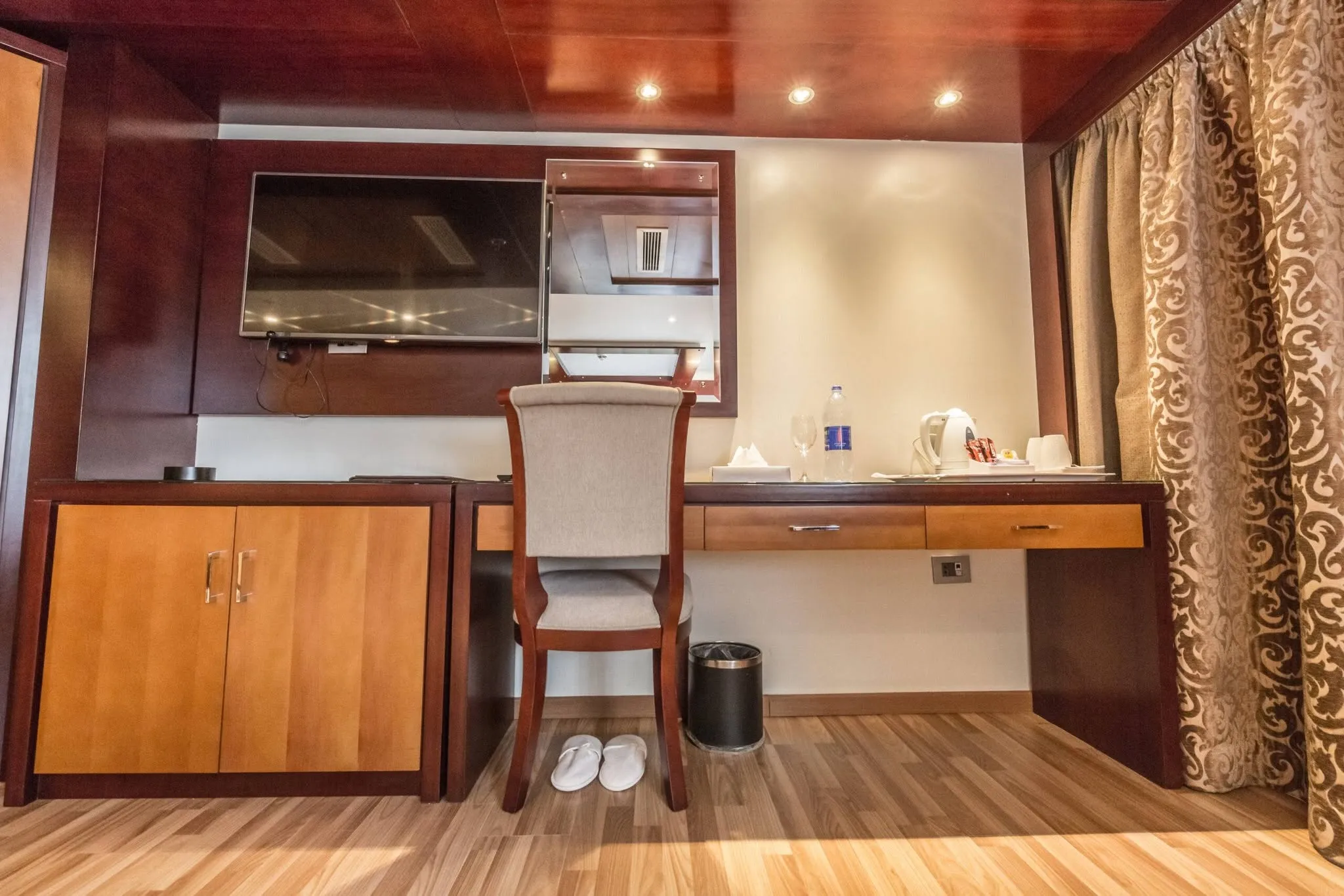 Cabin aboard the Blue Shadow I Nile Cruise Nile cruise